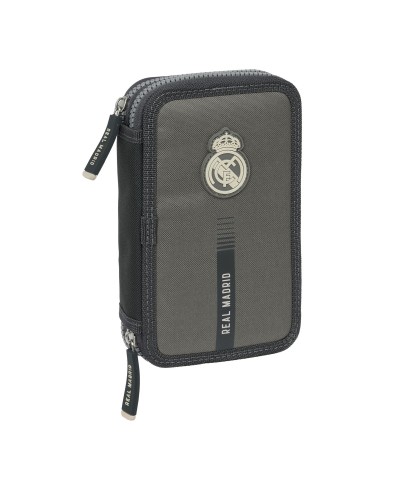 Real Madrid C.F. Necessaire Grau - Offizieller Kosmetikkoffer 29-teilig
