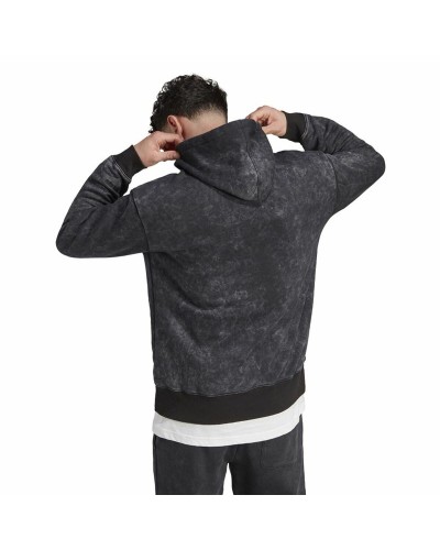 Herren Sweater mit Kapuze Adidas IJ6929 Schwarz