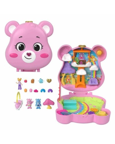 Polly Pocket x Care Bears: Interactive Box Playset
