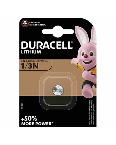 Duracell Pile Lithium 1/3N 3V - Piles Spéciales Appareils Photo Montres
