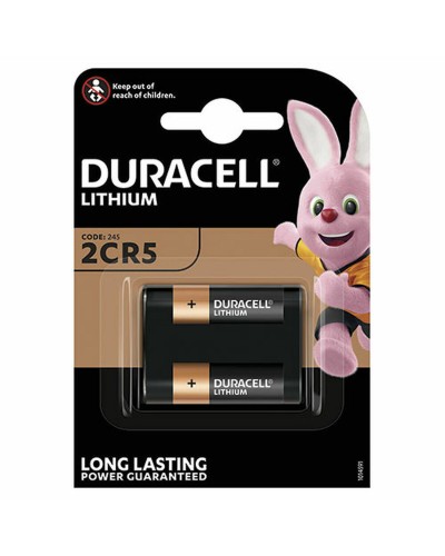 Duracell Lithium Batterie 245 / 2CR5 6V - Lange Lebensdauer für Kameras
