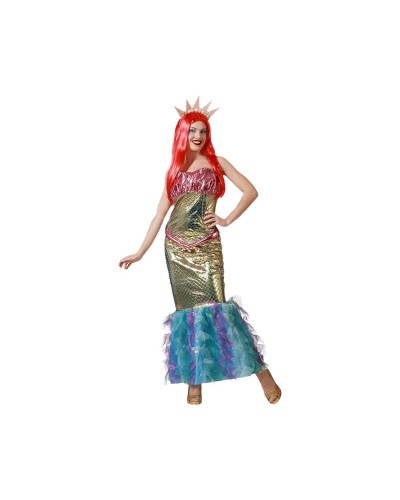 Meerjungfrauenkostüm für Erwachsene - Karneval Halloween Kleid - Einheitsgröße
