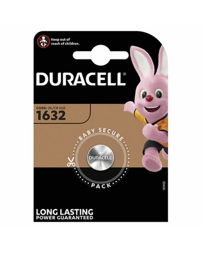 DURACELL CR1632 Batteria Litio 3V - Lunga Durata Orologi & Dispositivi
