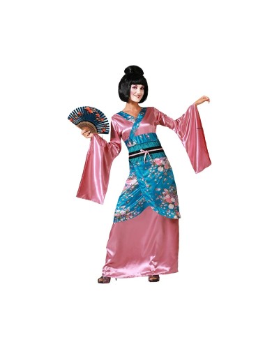 Disfraz Adulto China: Vestido Tradicional Chino, Talla Única, Fiesta Temática
