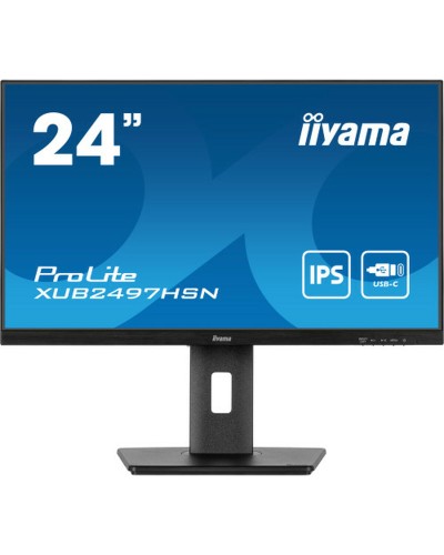Iiyama ProLite XUB2497HSN-B2 Moniteur 24" Full HD - Design Ergonomique & Bord Fin
