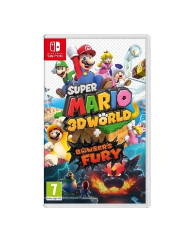 Nintendo Super Mario 3D World + Bowser's Fury - Juego de Switch Aventura
