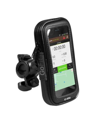 TEBIKEHOLDERXLK Support Téléphone Vélo XL - Noir, Antichoc & Imperméable
