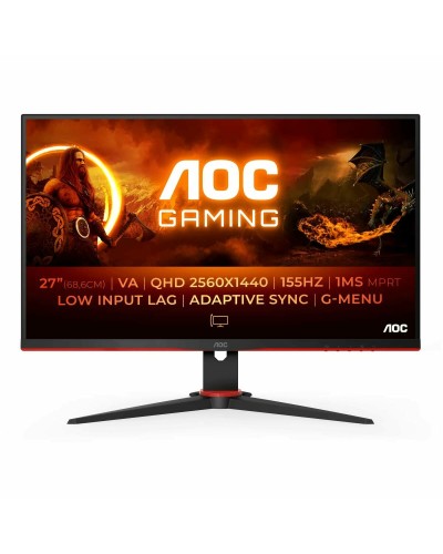 Näyttö AOC Q27G2E/BK 27" LCD Quad HD