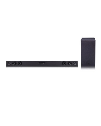 LG SQC2 Black Soundbar 300W - Powerful and Immersive Audio
