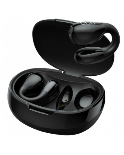 DCU CLIP BUDS Écouteurs Bluetooth 5.0 - Microphone Intégré - Noirs
