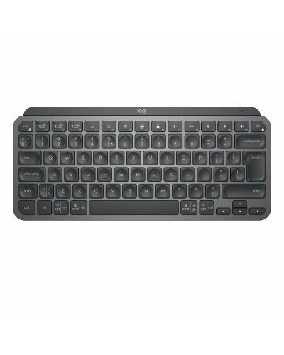 Logitech MX Keys Mini: Französische AZERTY-Tastatur, Dunkelgrau - Kabellos
