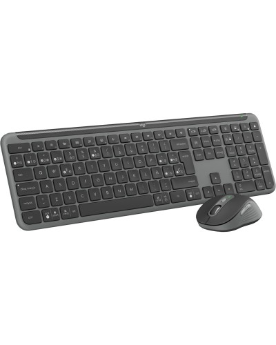 Näppäimistö ja hiiri Logitech MK950 Grafiitinharmaa Espanjalainen Qwerty