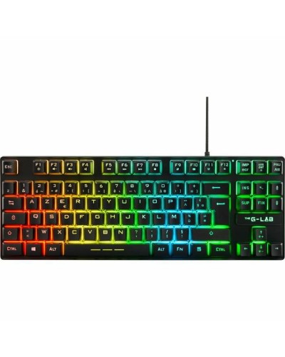 The G-Lab Caesium: Tastiera Gaming AZERTY Francese - Retroilluminazione RGB
