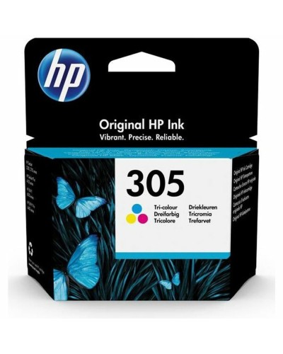 HP 305 Cartuccia Originale Inchiostro Colori Ciano Magenta Giallo - Stampa Perfetta
