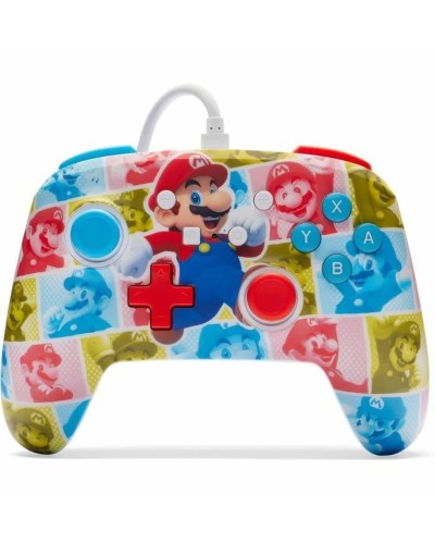 PowerA Controller Mario Hero Reel Rojo - Nintendo Switch Cableado
