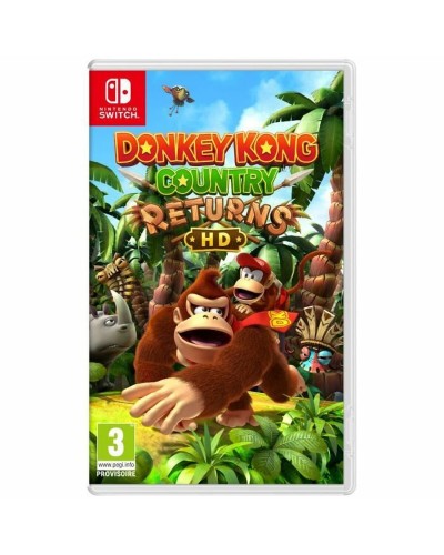 Nintendo Donkey Kong Country Returns HD - Switch - Nuevo Juego de Plataformas
