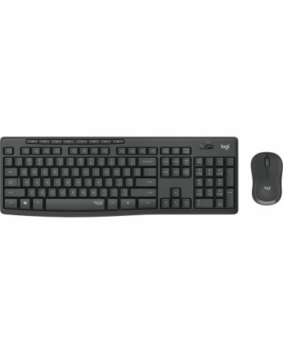 Logitech MK295 Combo Tastiera e Mouse Wireless Silenziosi - Layout Francese AZERTY
