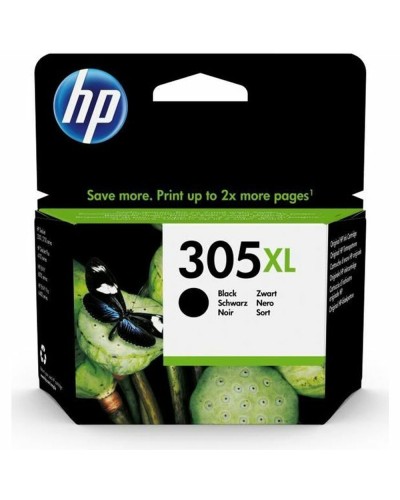 HP 305 XL Cartuccia Inchiostro Nero Originale - Alta Capacità
