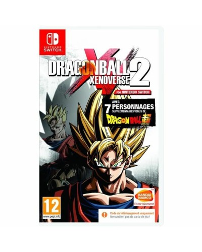 TV-spel för Switch Bandai Dragon Ball Xenoverse 2 Super Edition Nedladdningskod