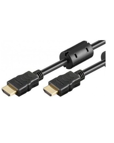 Wirboo Cable HDMI 5m - Negro - 4K Alta Velocidad - TV, Monitor, PC

