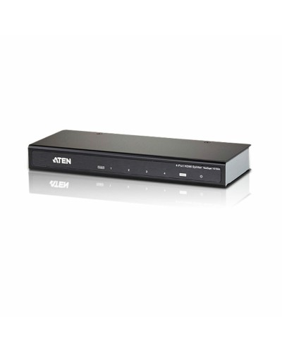 Aten VS-184A: Conmutador de vídeo HDMI de 4 puertos con audio
