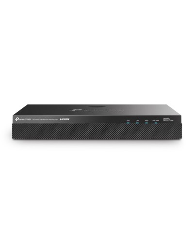 TP-Link VIGI NVR2016H-16P: 16-Kanal 4K NVR mit PoE+ und intelligenter Erkennung
