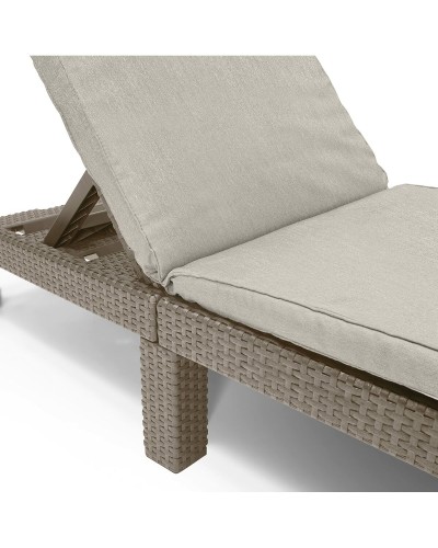 Tumbona Allibert by KETER Daytona 195 x 65 x 25,5 cm Beige