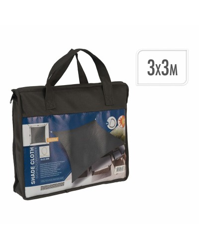 Tela Gris Lifetime de 3 m² para Exterior, Resistente y Cuadrada.
