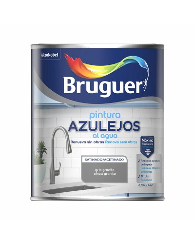Peinture pour Carrelage et Faïence Bruguer Gris Granit - 750 ml
