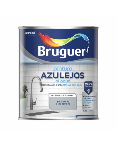 Verf Bruguer Grijs 750 ml Tegels