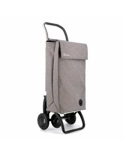 Chariot de courses pliable Rolser Sbelta Tweed 4.2 Gris
