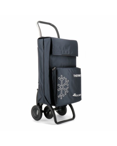 Chariot de courses pliant Rolser MF 4.2 Gris Foncé - Multifonctionnel et Pratique
