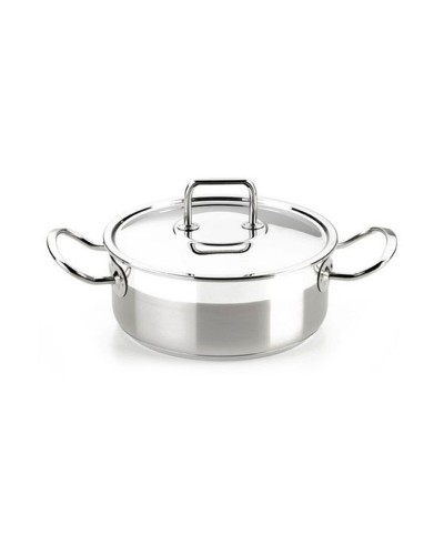 BRA Stielkasserolle 20 cm aus 18/10 Edelstahl für präzises Kochen
