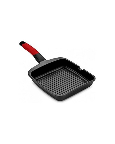 Poêle antiadhésive BRA Inox Ultra 28 cm - Lignes Grillées
