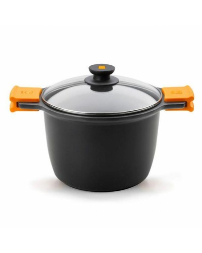 Pentola in Alluminio Forgiato BRA Braisogona con Coperchio - 27 cm