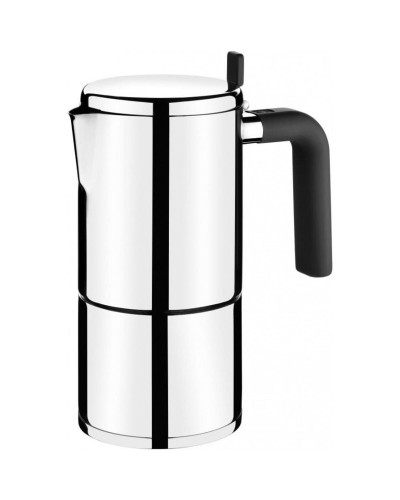 Italienische Kaffeemaschine BRA BALI Stahl 10 Kopper 500 ml Metall Edelstahl