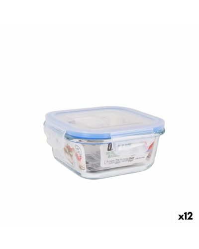 Hermetisk matlåda Quttin Fyrkantig 550 ml (12 antal)