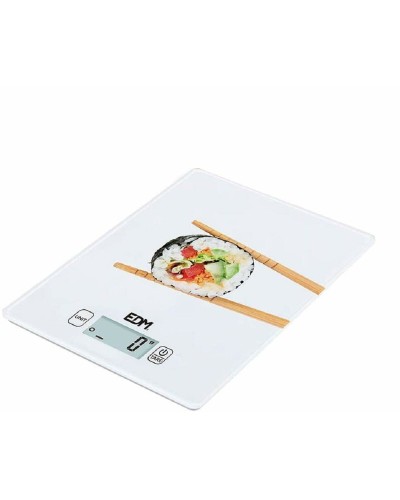 EDM Balance de Cuisine Numérique 5kg - Précision et Design Blanc
