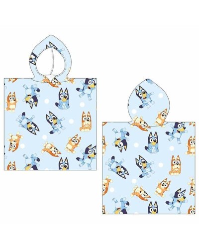 Telo Mare Bluey Azzurro Chiaro 50x115 cm - Morbido e Asciugatura Rapida
