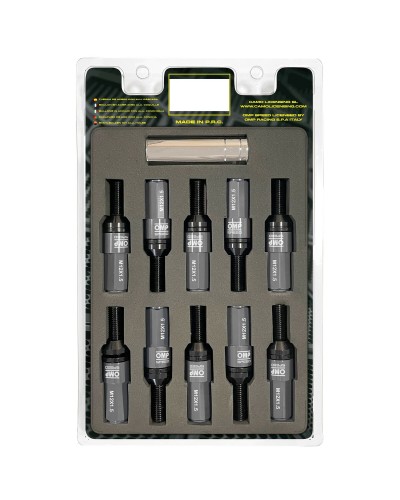 Schroevenkit OMP OMPS09981202 28 mm Zilver M12 x 1,50