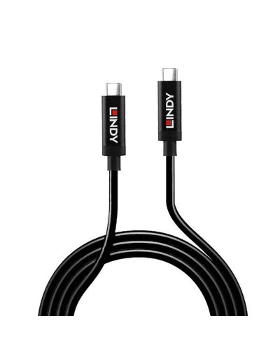 USB-kabel LINDY 43348 Zwart 3 m