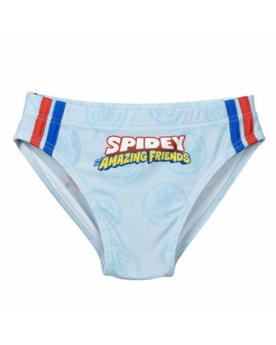 Costume da Bagno Bambino Spidey Azzurro Chiaro