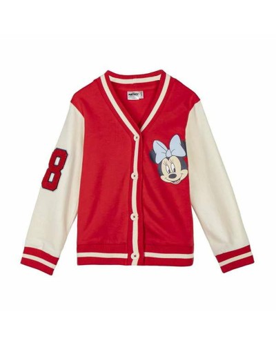 Girl's Minnie Mouse Red Tracksuit - Cotton Fleece - Sport & Leisure
