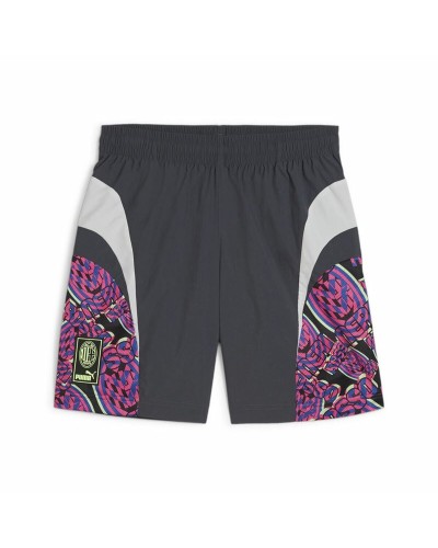 Puma AC Milan : Short de Sport Homme Gris Foncé - Entraînement & Décontracté

