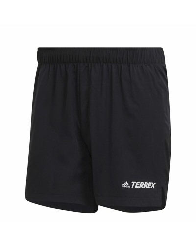 Adidas Trailrt Pantalones Cortos Hombre Negros - Trail Running Transpirables
