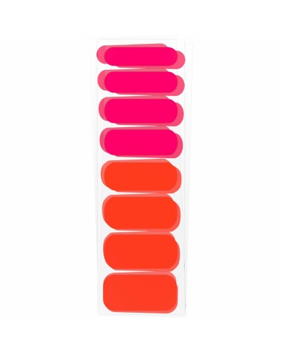 Catrice Neon Blast 020 Neon Thunder - Patchs Vernis à Ongles Néon - 24 Pièces
