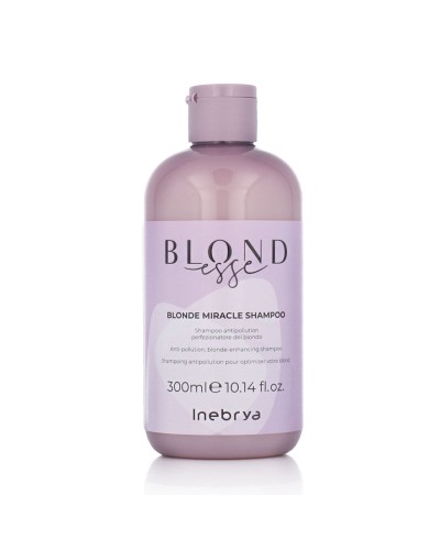 Shampoo per Capelli Biondi o Brizzolati Inebrya BLONDesse Anti Inquinamento (300 ml)