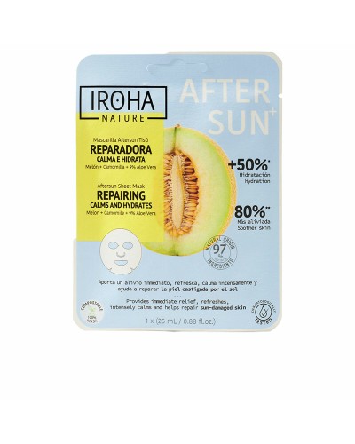 Kasvonaamio Iroha  Repairing calms and hydrates Meloni (1 osaa)