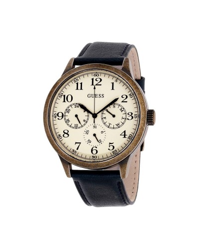 Guess Orologio Unisex W1101G2: Cassa 46mm Acciaio Argento - Stile Trendy
