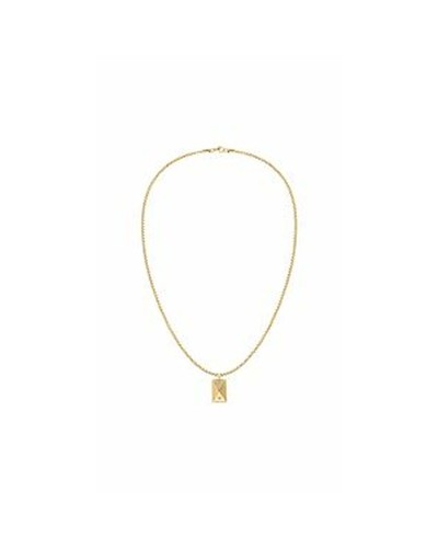 Tommy Hilfiger Men's Chain Stainless Steel TH Logo - Elegant & Casual
